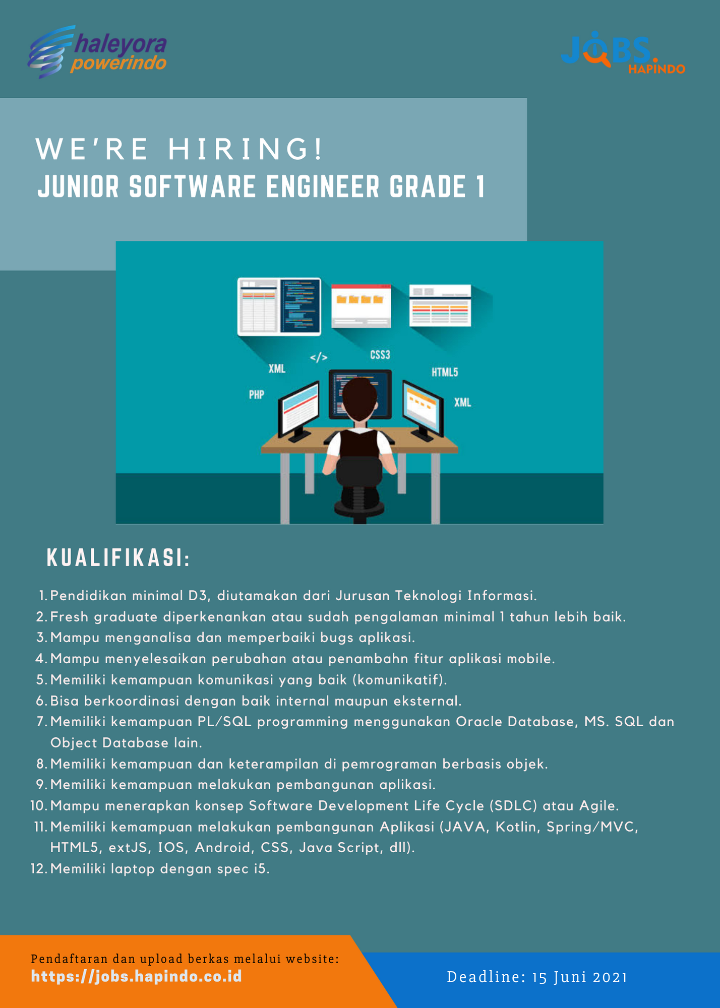 Junior Software Engineer Grade 1